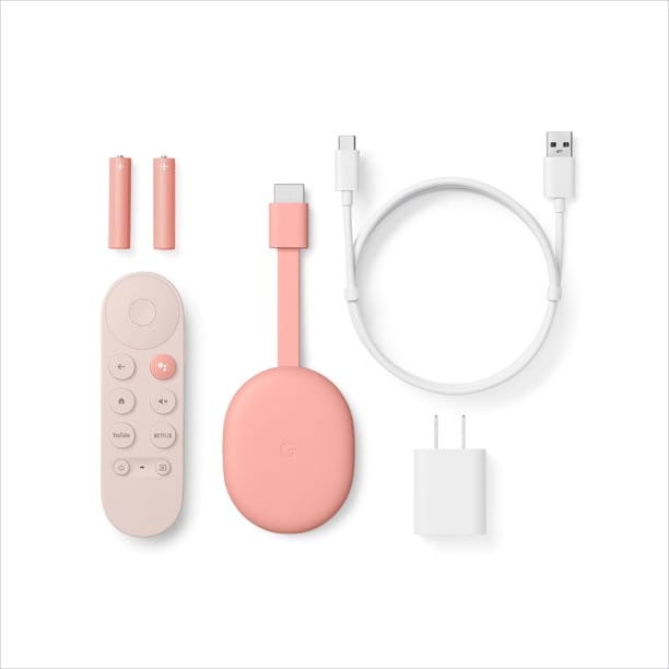 adapter Google Chromecast 4.0 różowy — zdjęcie 2