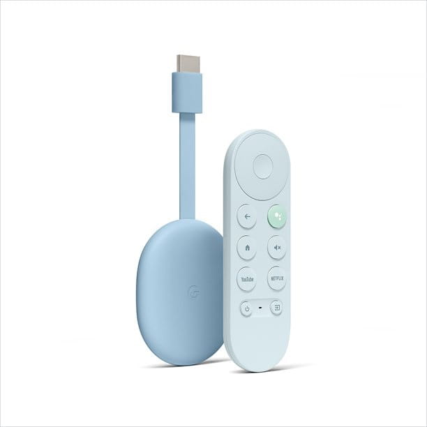 adapter Google Chromecast 4.0 niebieski — zdjęcie 1