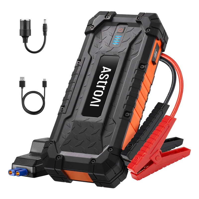 Urządzenie do uruchamiania awaryjnego AstroAI S8 Ultra 3w1: Jump starter + Powerbank + LED — zdjęcie 2
