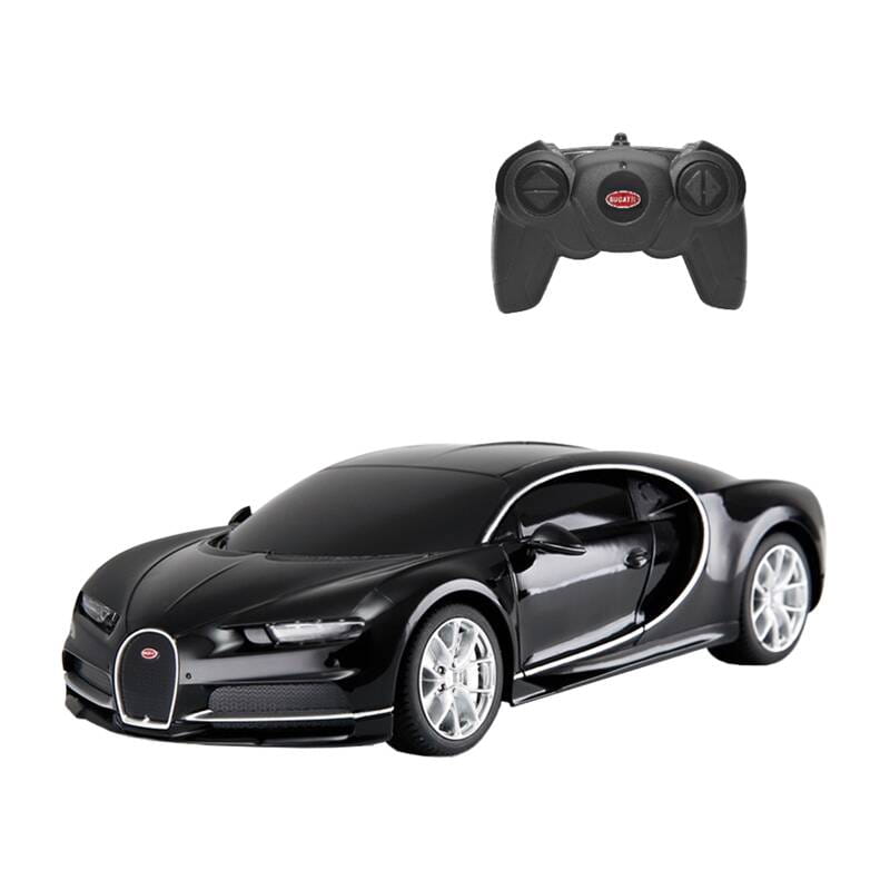 Samochód zdalnie sterowany RASTAR R/C 1:24 Bugatti Chiron czarny — zdjęcie 1