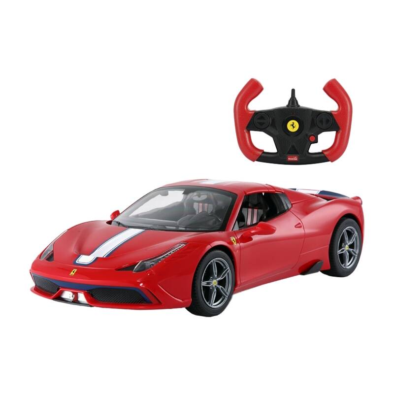 Samochód zdanie sterowany RASTAR R/C 1:14 Ferrari 458 Speciale A Convertible Version czerwony — zdjęcie 1