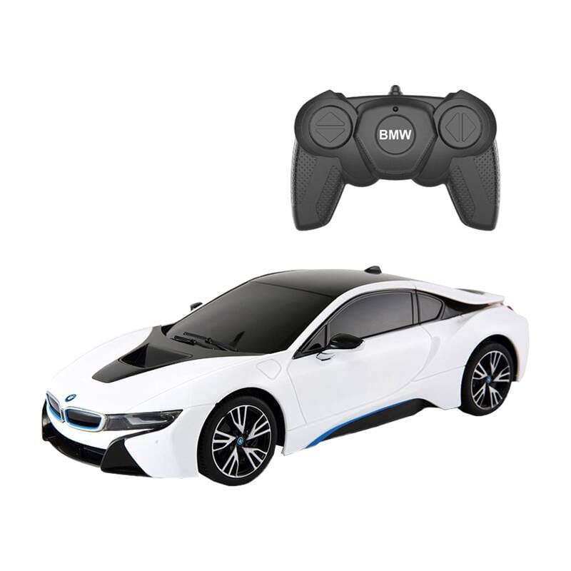Samochód zdalnie sterowany RASTAR R/C 1:18 BMW i8 biały — zdjęcie 1