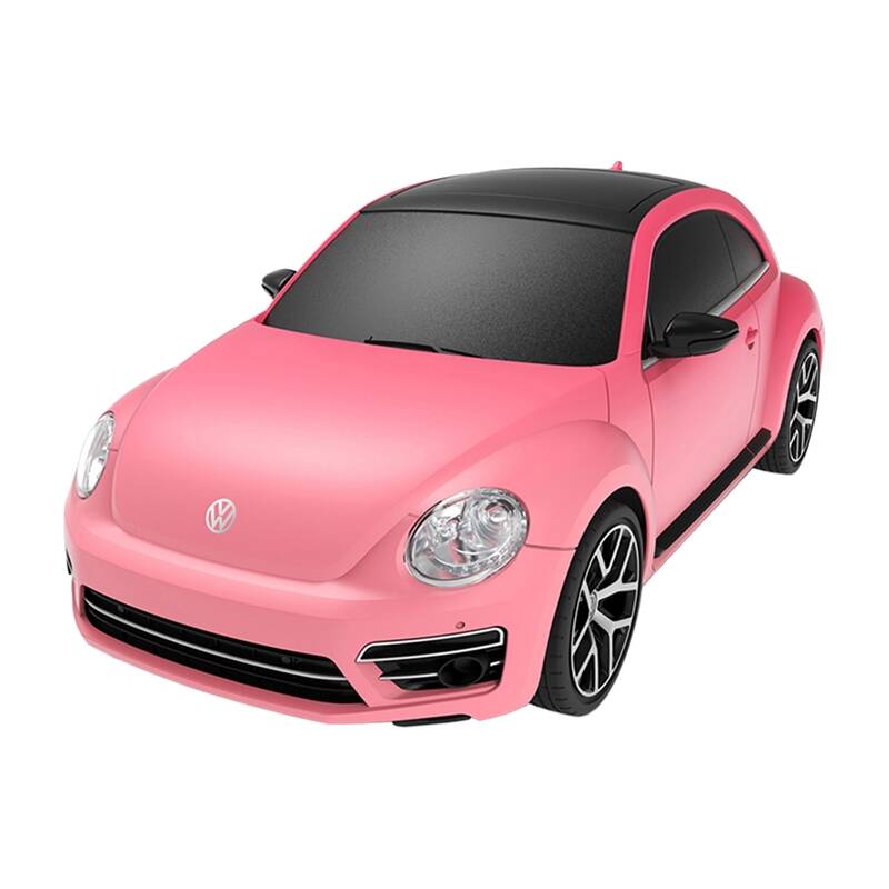 Samochód zdalnie sterowany RASTAR R/C 1:24 Volkswagen Beetle - zmieniający kolor różowy — zdjęcie 2