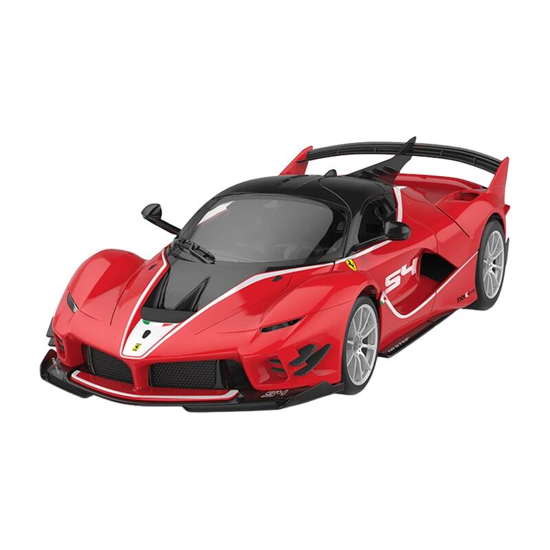 Samochód zdalnie sterowany RC RASTAR Ferrari 1:18 FXXK do samodzielnego złożenia czerwony — zdjęcie 2
