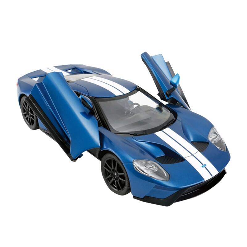 Samochód zdalnie sterowany RASTAR R/C 1:14 Ford GT niebieski — zdjęcie 2