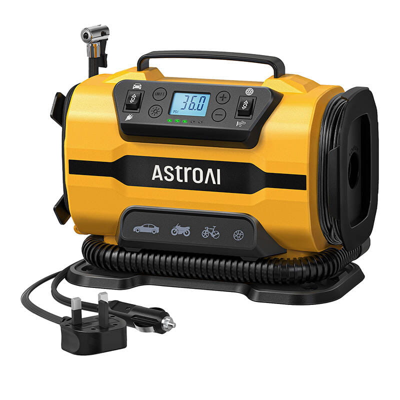 Przenośny kompresor do Kół AstroAI ATJ-8366 150 PSI 12V DC/110V AC — zdjęcie 1