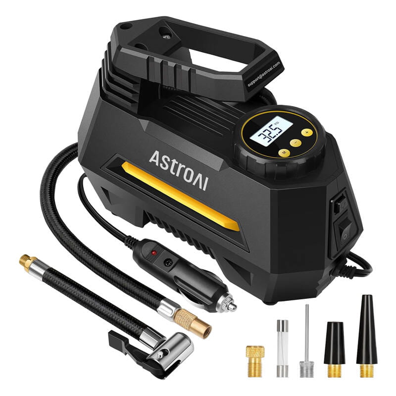 Przenośny kompresor powietrza AstroAI CZK-3631 100PSI — zdjęcie 2