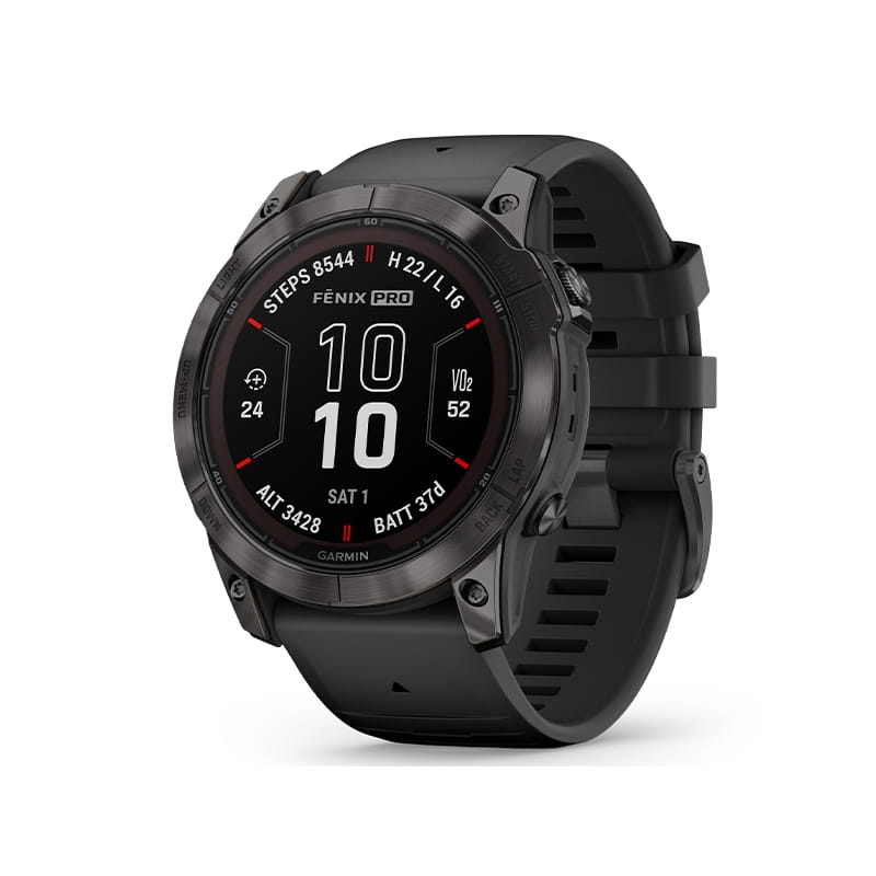 Garmin Fenix 7X Pro Sapphire Solar Carbon Gray DLC Titanium — zdjęcie 1