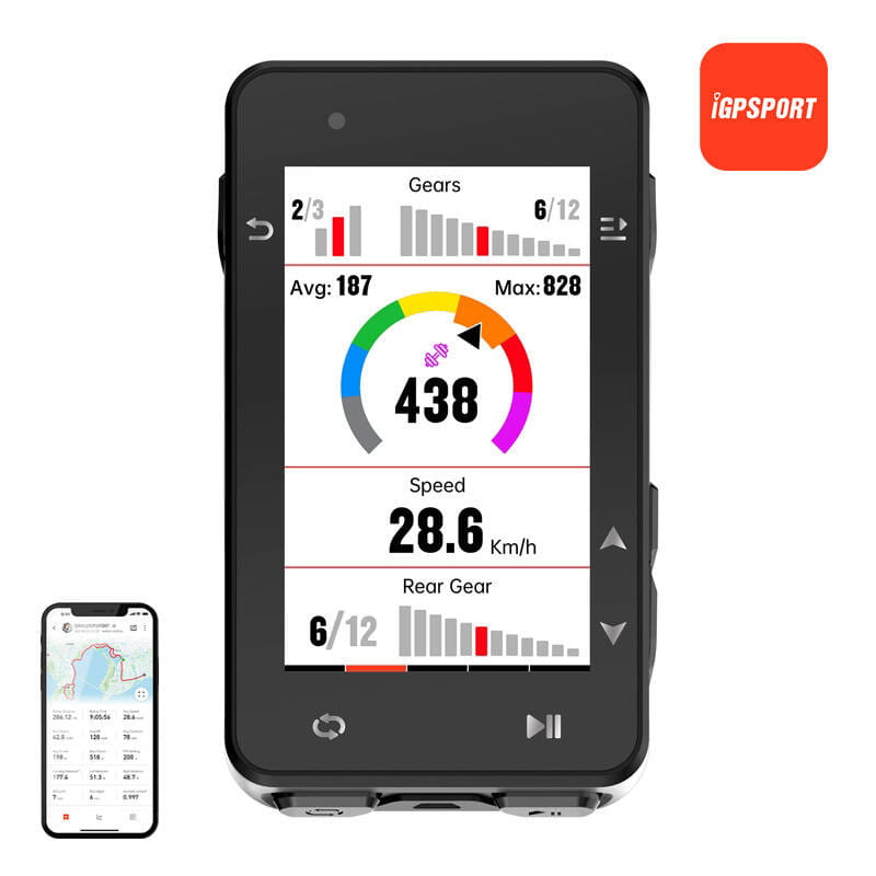 Komputer rowerowy iGPSPORT iGS630S — zdjęcie 1