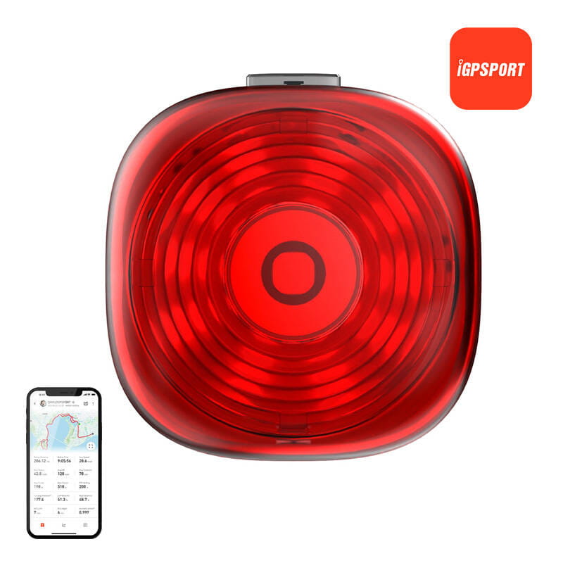 Lampka rowerowa tylna iGPSPORT TL30 smart — zdjęcie 1