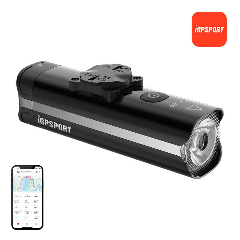 Lampka rowerowa przednia iGPSPORT VS1200 z M80 smart — zdjęcie 1