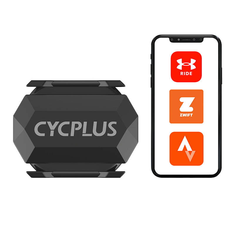 Czujnik kadencji i prędkości Cycplus C3- kompatybilne z: Wahoo, Zwift, Endomondo, Mapmyride itp. — zdjęcie 1