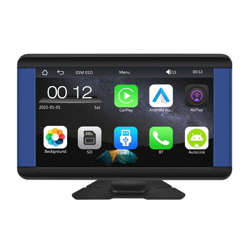 Monitor samochodowy 7.0" Podofo A3431 Carplay&Android Auto — zdjęcie 1