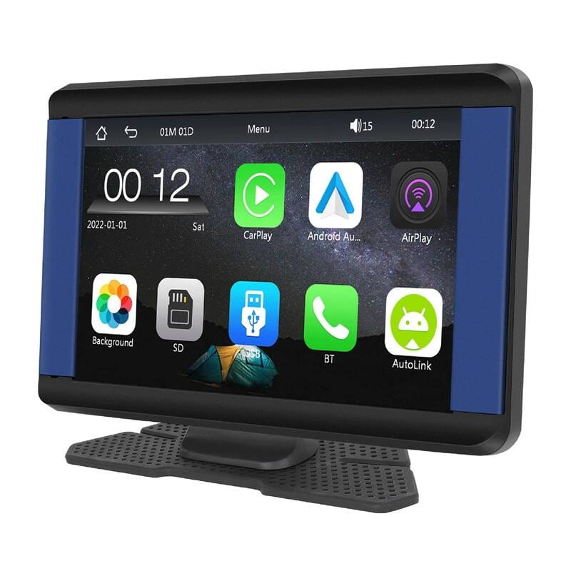Monitor samochodowy 7.0" Podofo A3431 Carplay&Android Auto — zdjęcie 2