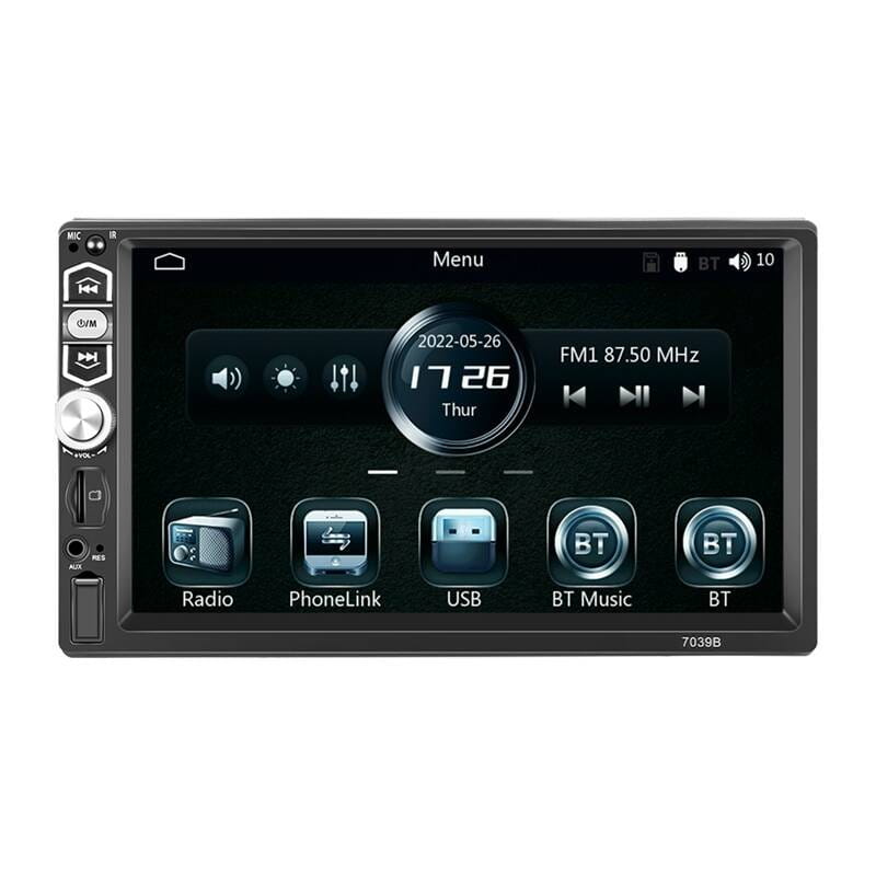 Monitor samochodowy 7.0" Podofo A3061 Carplay&Android Auto — zdjęcie 1