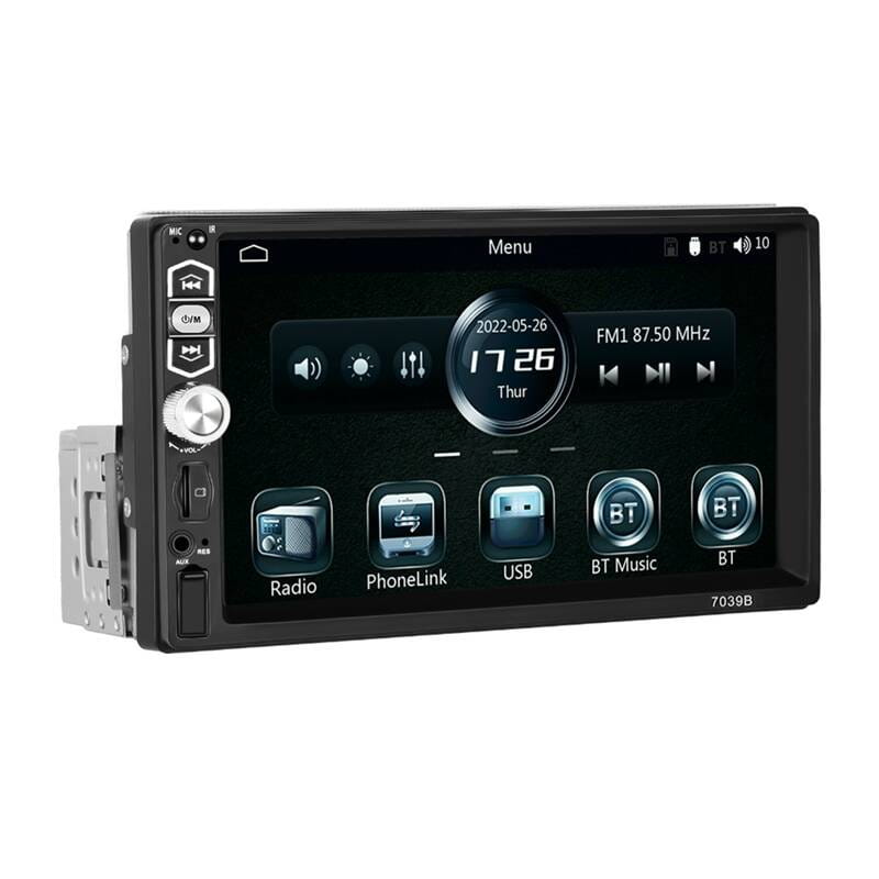 Monitor samochodowy 7.0" Podofo A3061 Carplay&Android Auto — zdjęcie 2