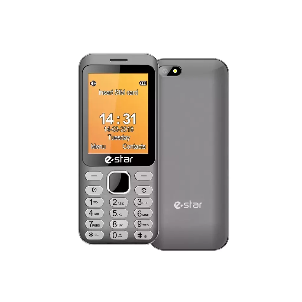  telefon eSTAR X28 Dual Sim 2G Srebrny 2.8"