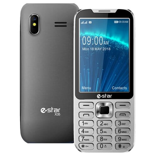 telefon eSTAR X35 Silver 3.5" Dual Sim