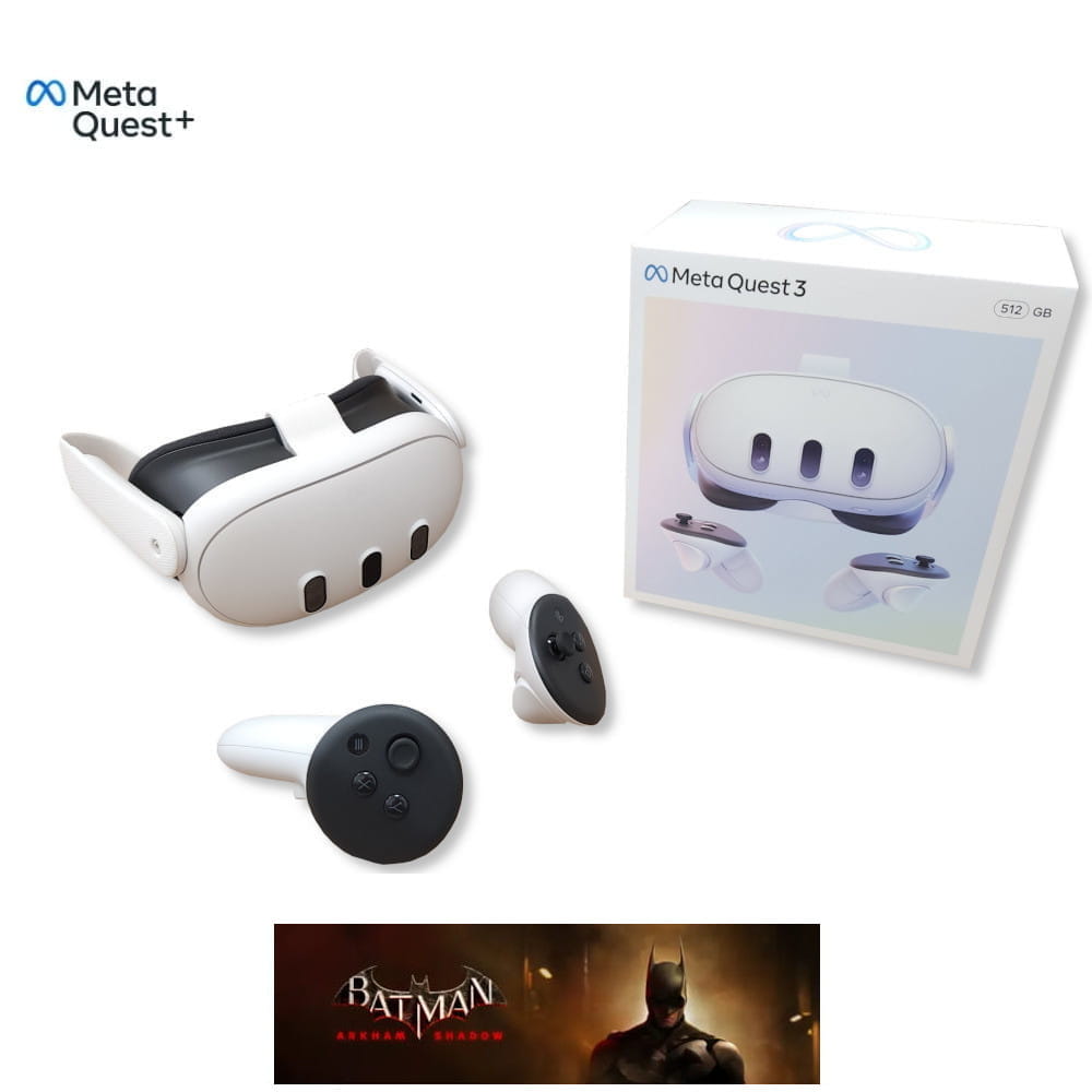 Gogle VR Meta Quest 3 512GB + Batman Arkham Shadow — zdjęcie 1