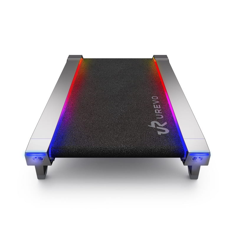 Bieżnia elektryczna UREVO Cyberpad for Office 2 srebrna — zdjęcie 2