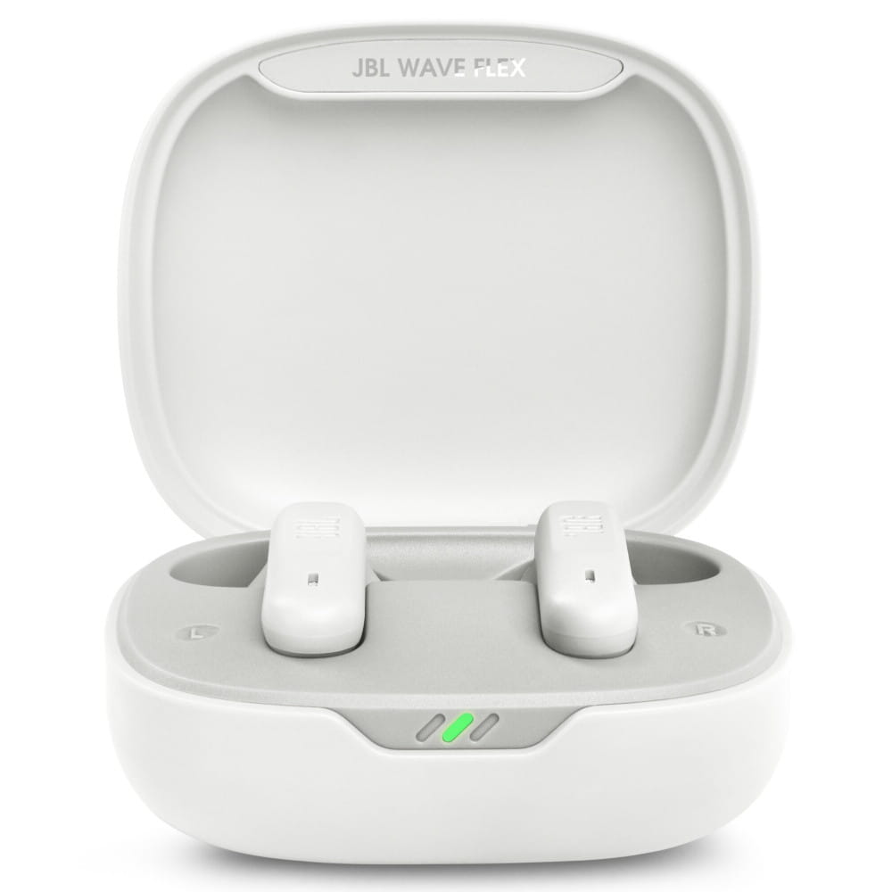 Słuchawki douszne JBL Wave Flex biały — zdjęcie 2