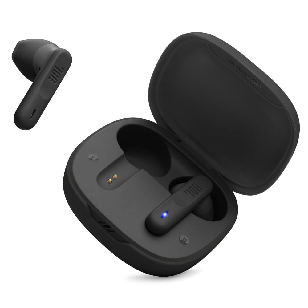Słuchawki douszne JBL Wave Flex czarny — zdjęcie 1