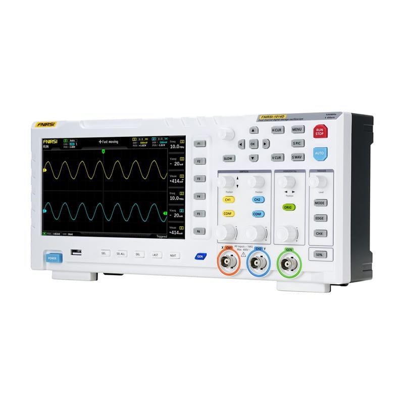 Oscyloskop 2w1 FNIRSI 1014D generator sygnału — zdjęcie 2