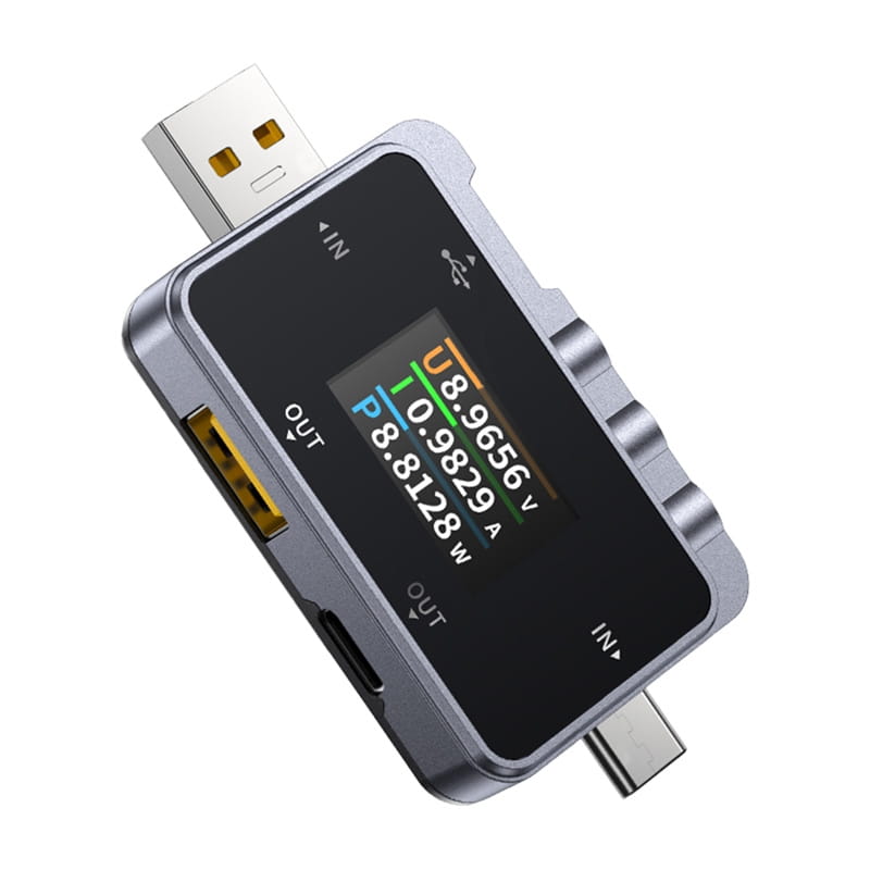 Tester USB 2w1 FNIRSI FNAC-28 USB-C USB-A — zdjęcie 1