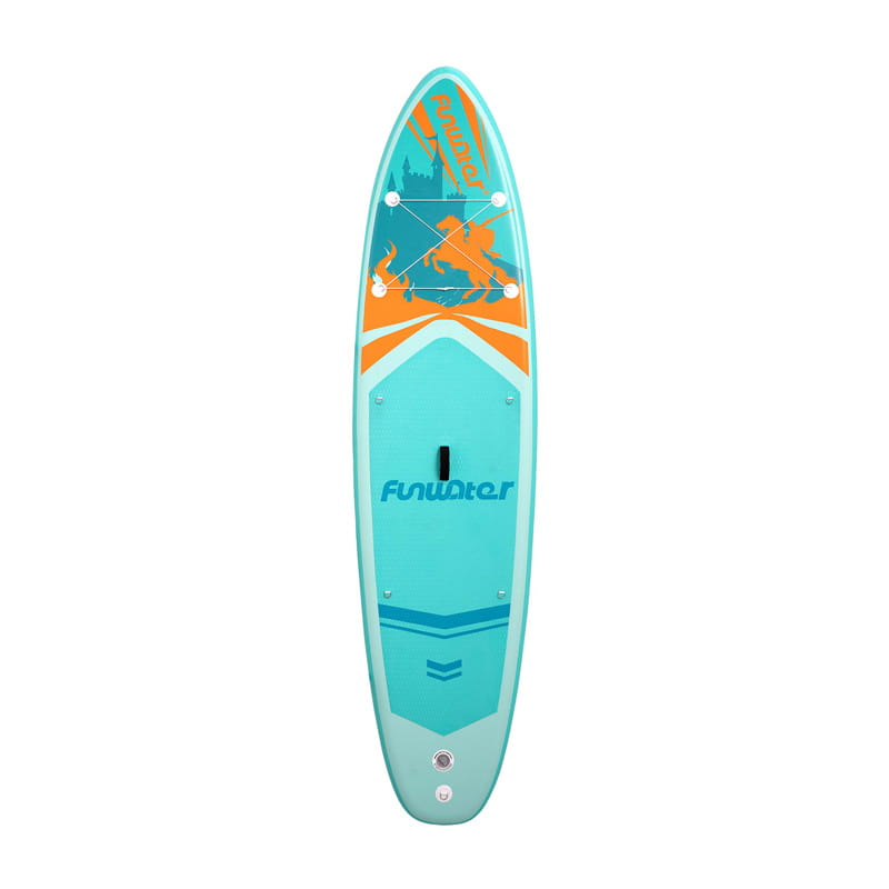Deska do pływania SUP FunWater SUPFW70A turkusowy — zdjęcie 2