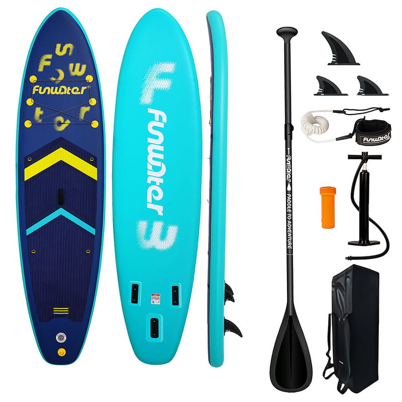 Deska SUP do pływania FunWater SUPFW71A granatowy — zdjęcie 1