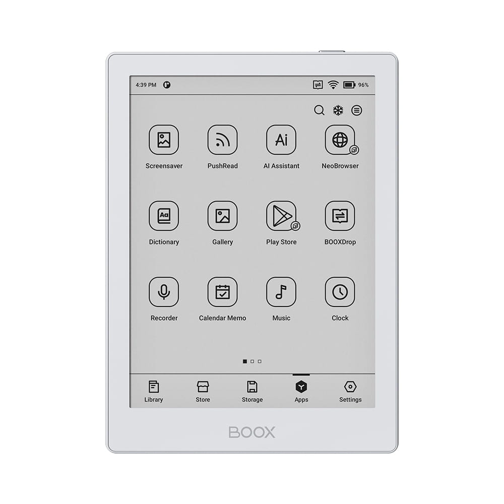 Czytnik e-booków Onyx Boox Go 6" Wi-Fi, E-Ink, Carta 1300 biały — zdjęcie 2
