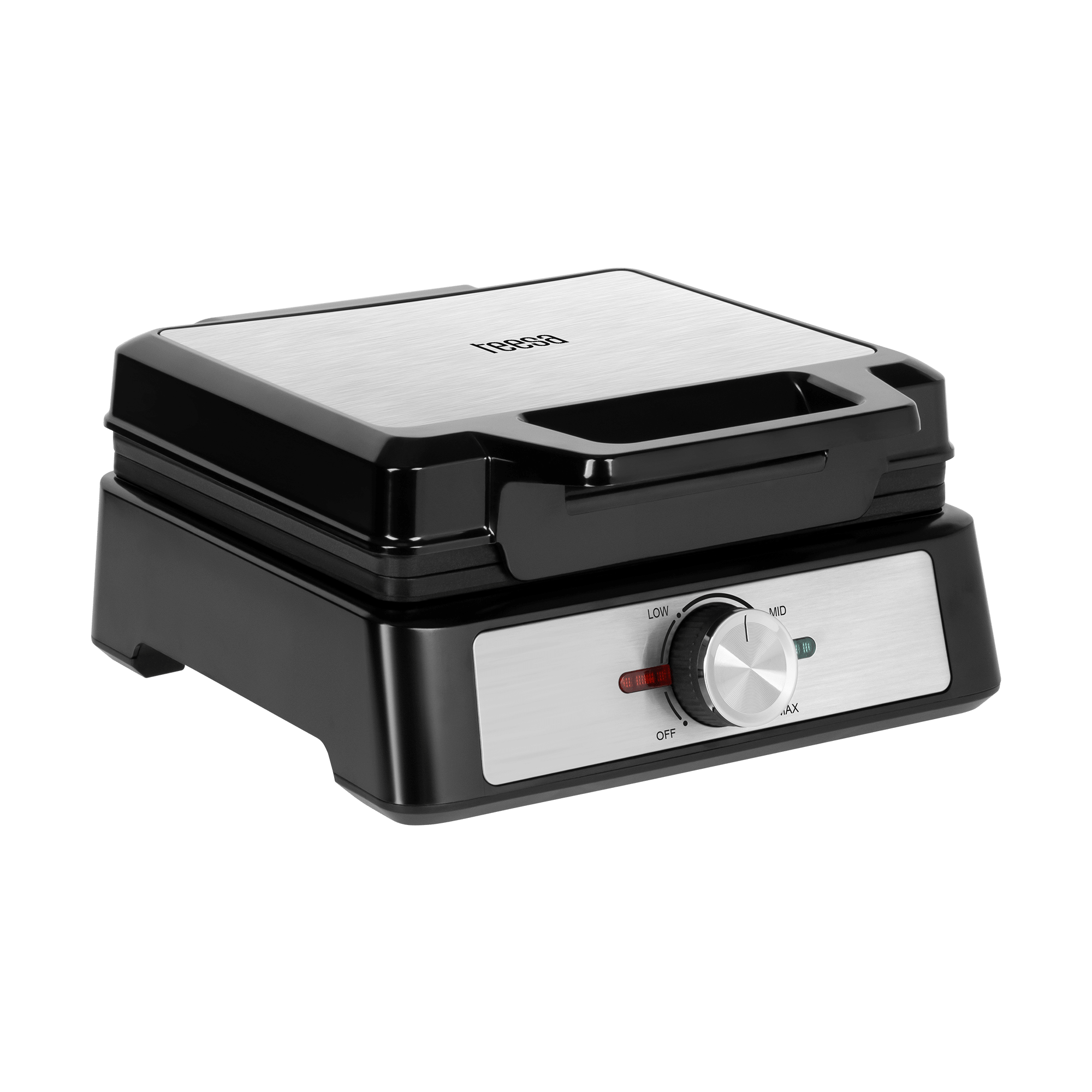 Gofrownica Teesa TSA3237 1600W czarny inox — zdjęcie 1