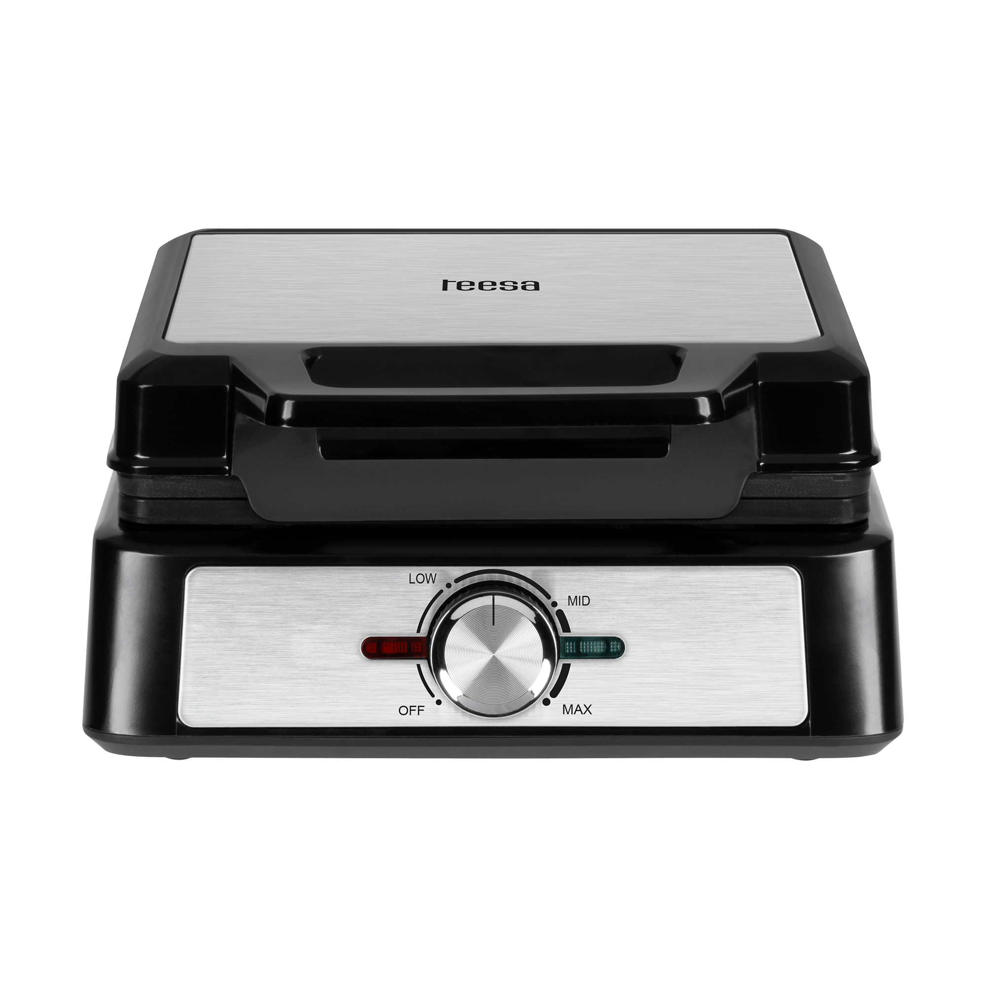 Gofrownica Teesa TSA3237 1600W czarny inox — zdjęcie 2