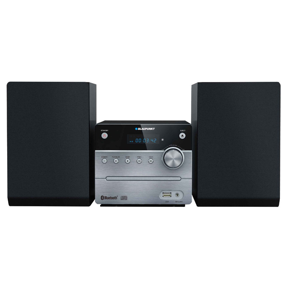 Mikrowieża z Bluetooth oraz odtwarzaczem CD i USB Blaupunkt MS12BT — zdjęcie 1