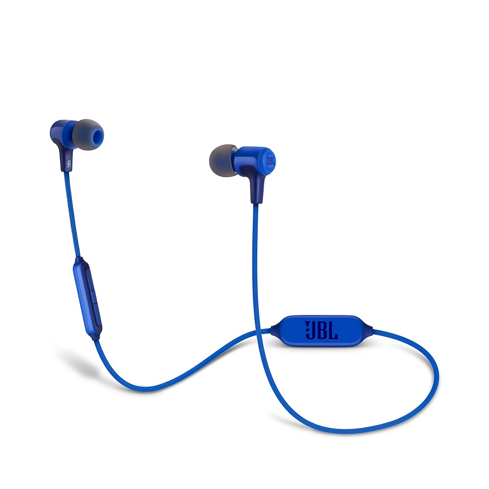 JBL E25BT niebieskie — zdjęcie 1