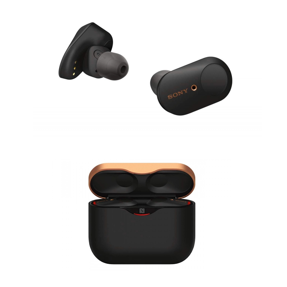 Sony WF-1000XM3 czarne — zdjęcie 1