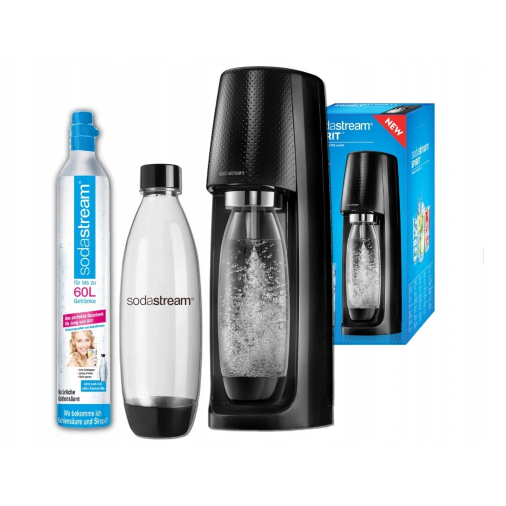 SodaStream Spirit czarny — zdjęcie 1