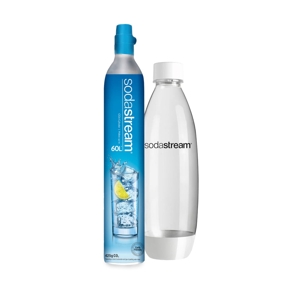 SodaStream Cylinder CO2 + Butelka 1l — zdjęcie 1