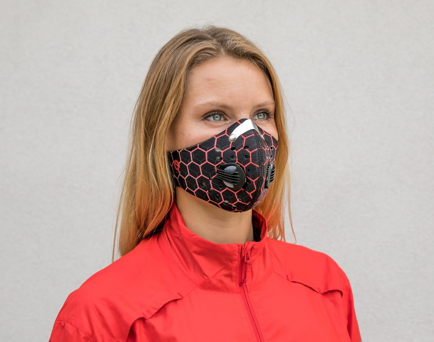 Maska antysmogowa Sport Ozone Mask Carbon N95 XL — zdjęcie 2