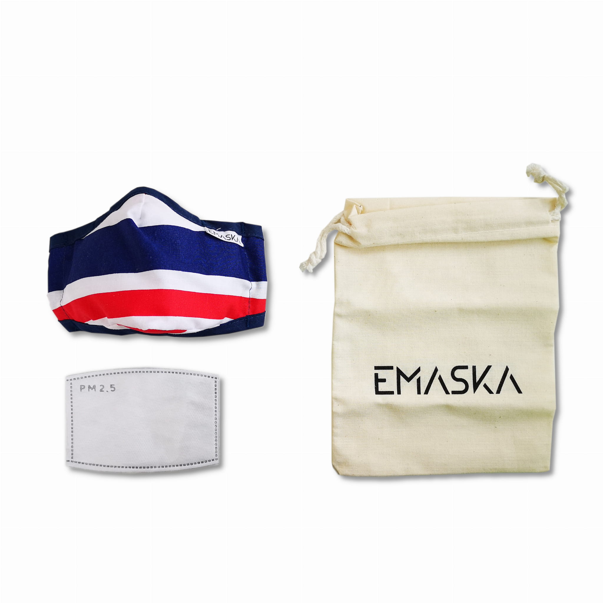 Maska antysmogowa Ozone EMASKA S/M N95 marynarska — zdjęcie 1