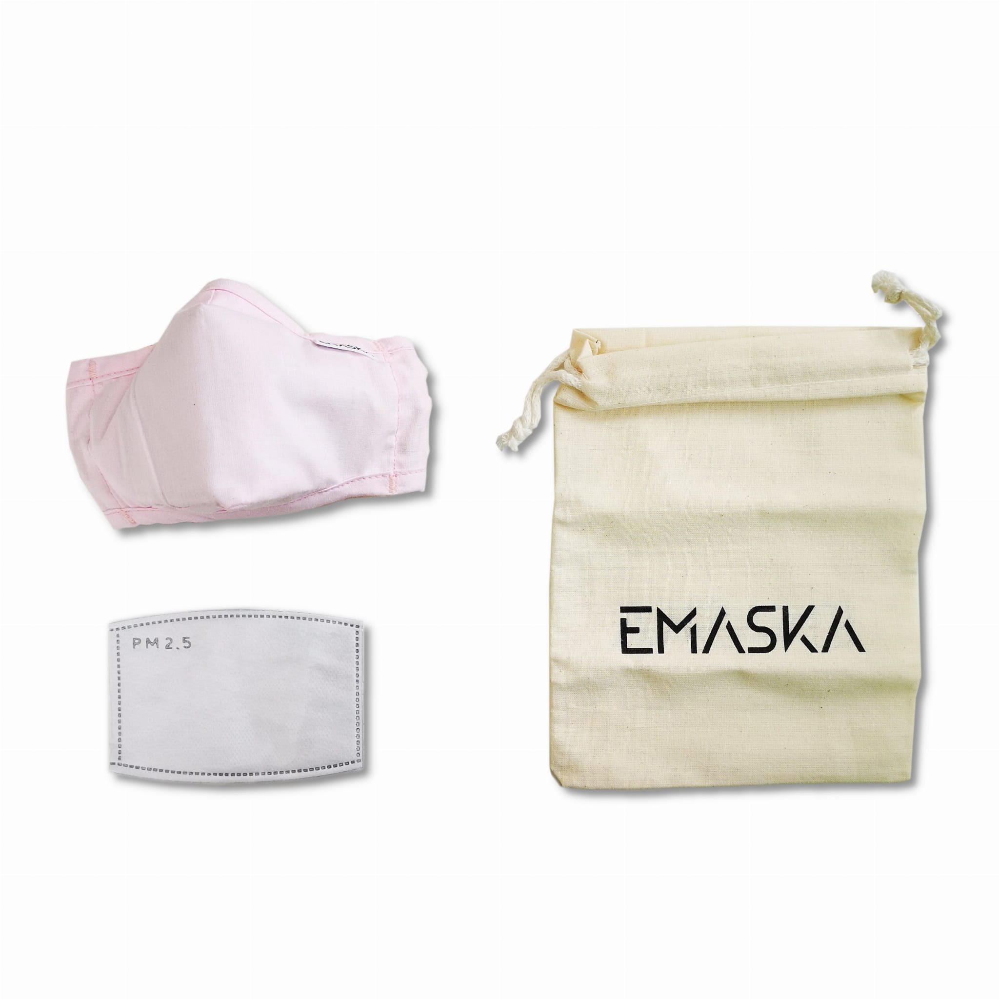 Maska antysmogowa Ozone EMASKA S/M N95 róż — zdjęcie 1