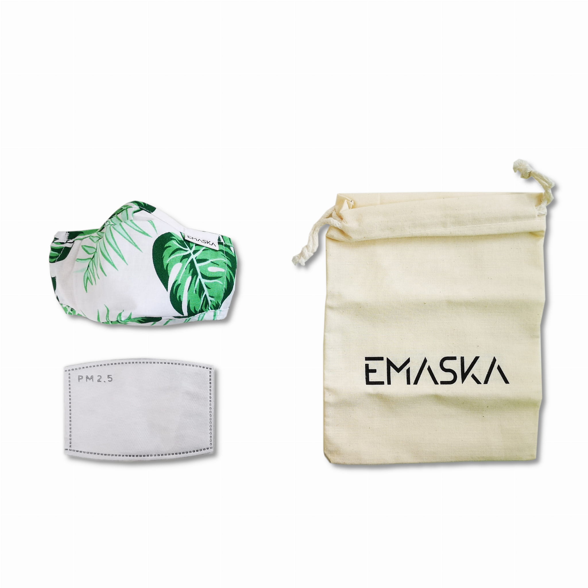 Maska antysmogowa Ozone EMASKA S/M N95 liść — zdjęcie 1