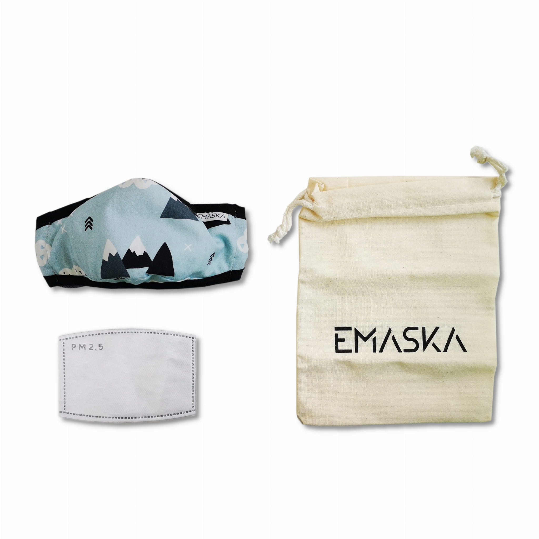 Maska antysmogowa Ozone EMASKA S/M N95 góry — zdjęcie 1