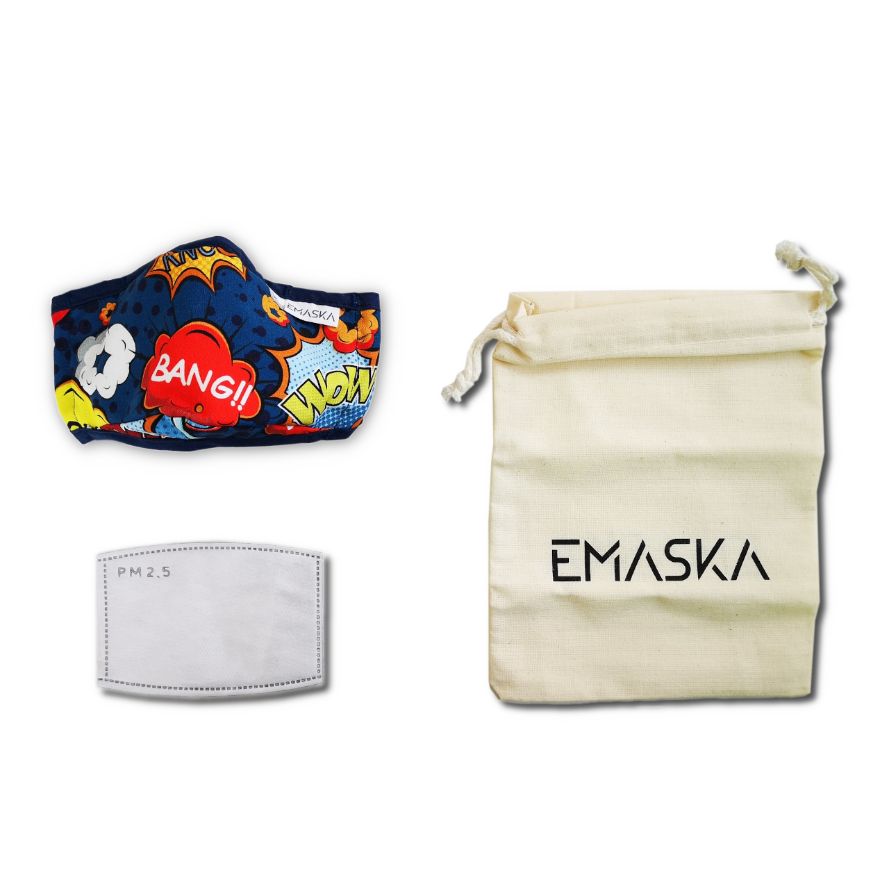 Maska antysmogowa Ozone EMASKA S/M N95 bang — zdjęcie 1