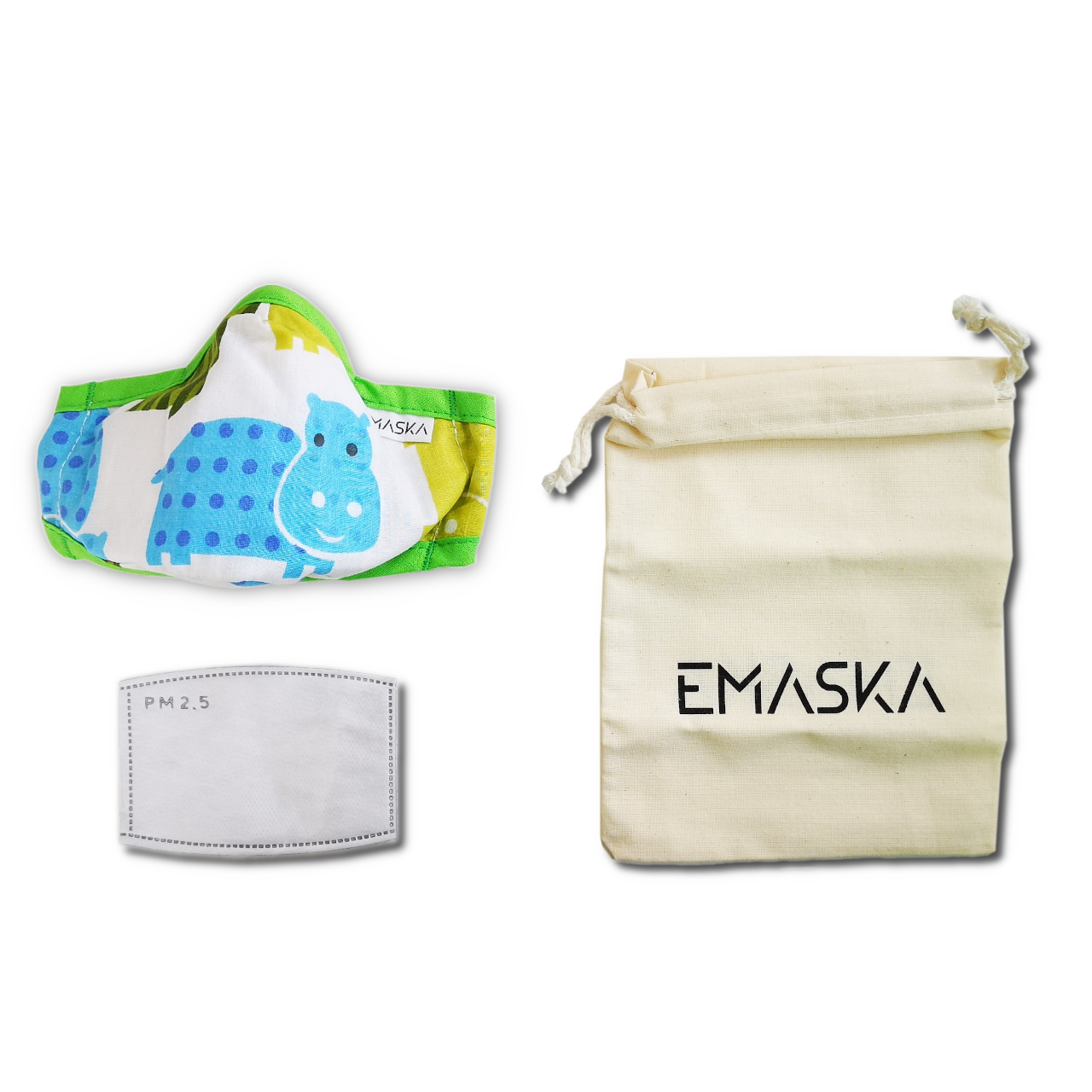 Maska antysmogowa Ozone EMASKA S/M N95 hipcio — zdjęcie 1