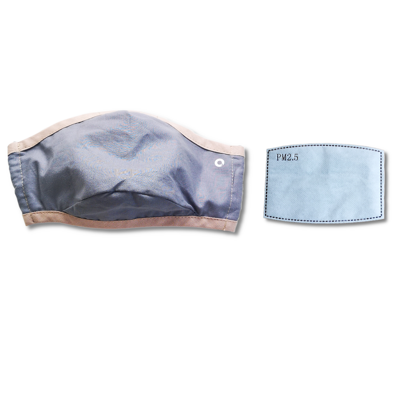 Maska antysmogowa Ozone Casual N95 ciemno szara Uniwersalna — zdjęcie 1