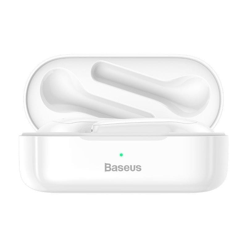 Bezprzewodowe słuchawki Baseus Encok W07 TWS Bluetooth 5.0 (białe) — zdjęcie 2