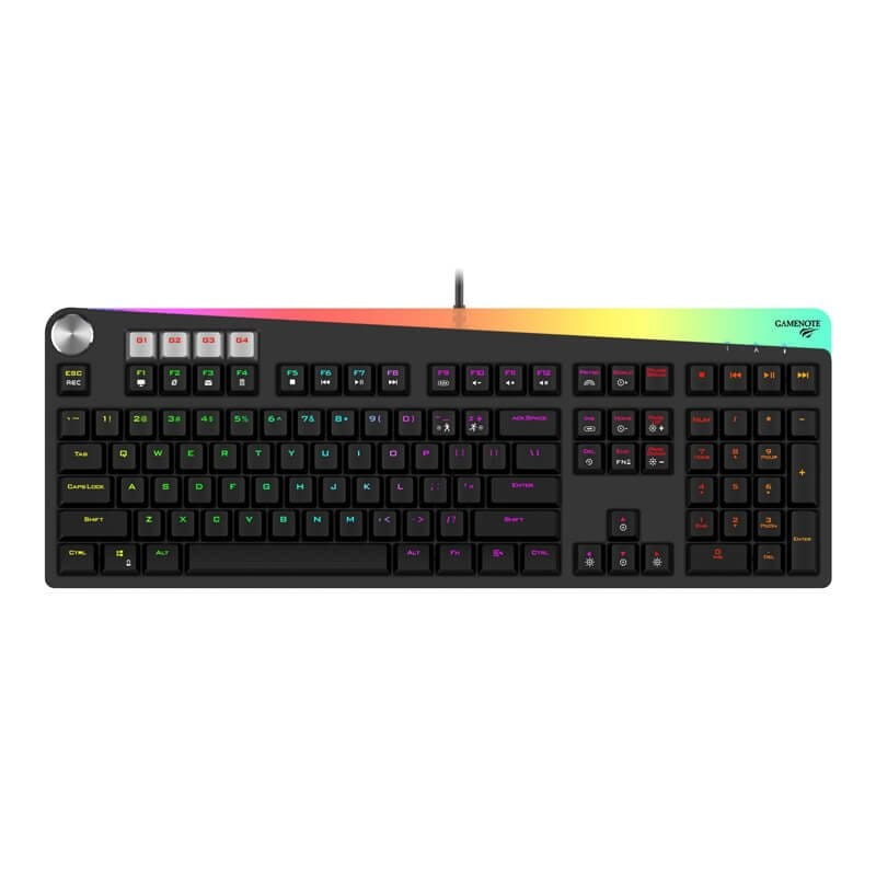 Klawiatura mechaniczna Havit GAMENOTE KB473L — zdjęcie 2