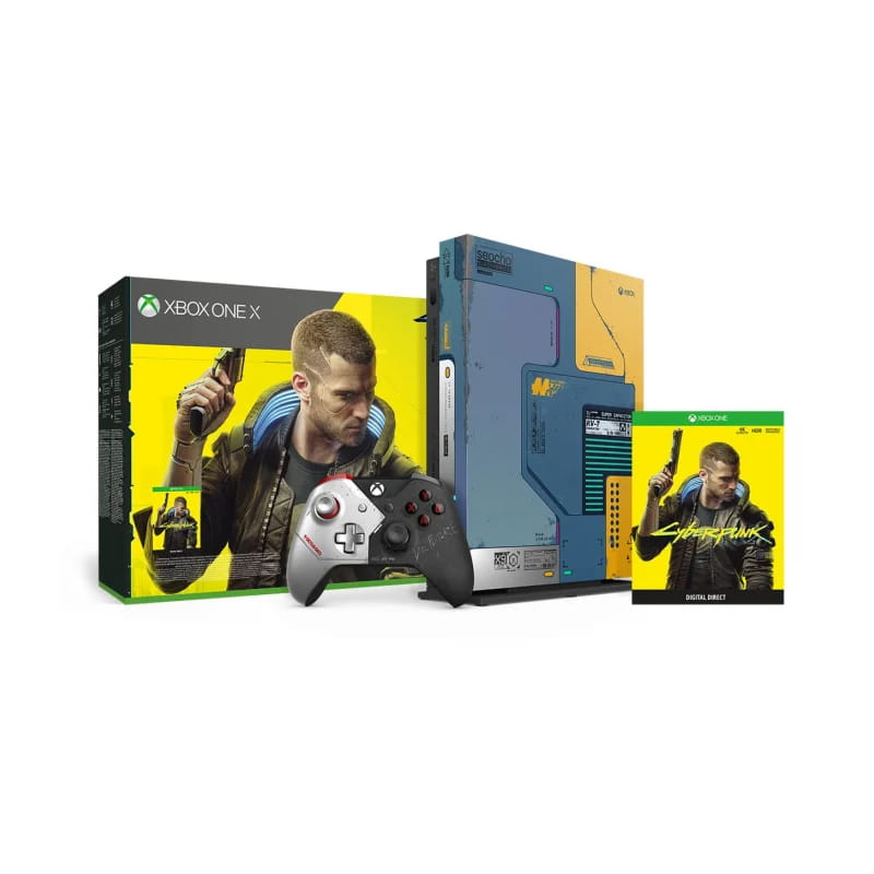 Xbox One X 1 TB Edycja Limitowana Cyberpunk 2077 — zdjęcie 1