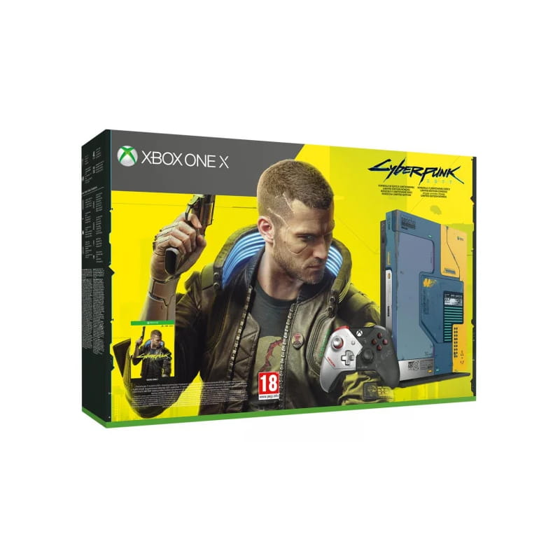 Xbox One X 1 TB Edycja Limitowana Cyberpunk 2077 — zdjęcie 2